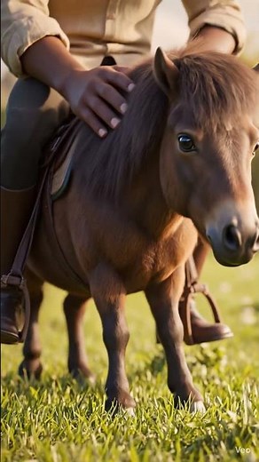 Riding the World’s Smallest Horse 🐎✨ Unreal Miniature Horse Ride | Tiny Magic Moment