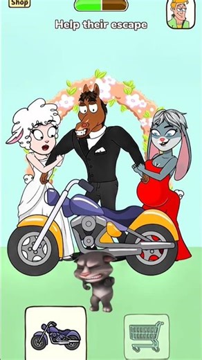 Confuse Horse❓🤔 || Funny cartoon games || #shorts #cartoon #games