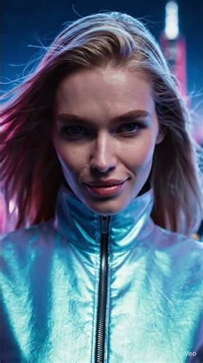 Neon Nights Glow 🌃✨ | Aesthetic Model Vibes (Pop Reel)