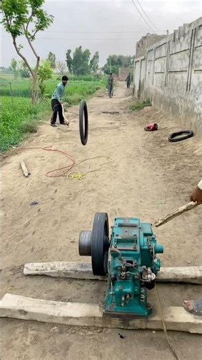 full technology😨throwe diesel engine starting￼