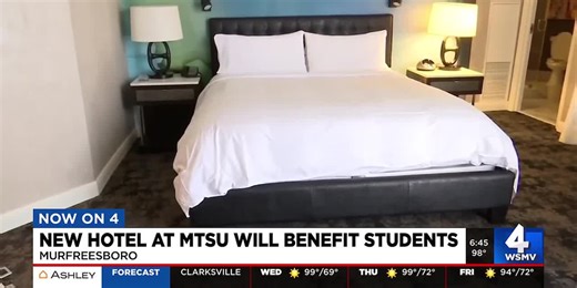 New hotel at MTSU will benefit students