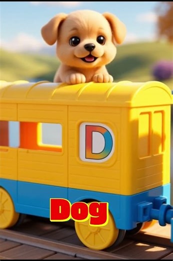 Learn ABCD with Toy Train 🚂 | Alphabet A to Z for Kids | Fun Learning