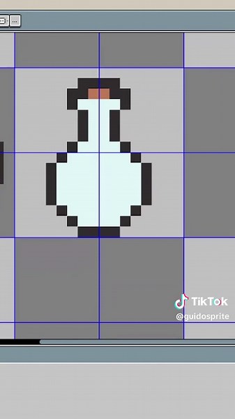 Timelapse Pixel Art: Creating a Potion Step by Step