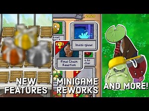 Plants VS Zombies Expansion Mod - Suggestions (Reworked Minigames, New Features & More!)