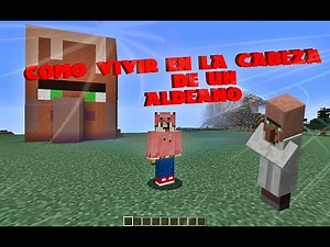 😝como hacer la cabeza de un aldeano/minecraft😝