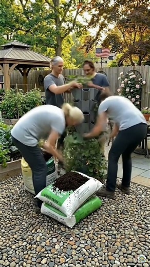 Ultimate Backyard Transformation 🌿 Vertical Garden Build That Changes Everything! 🏡✨