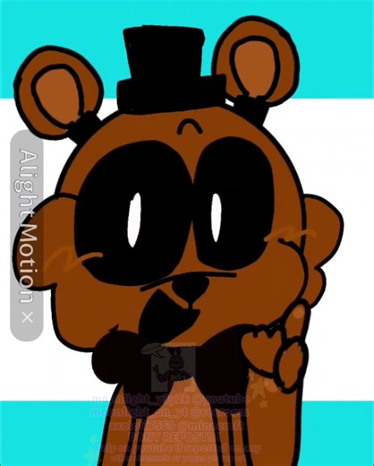robotic is better than human #fnaf #robots #alightmotionanimationmeme #freddyfazbear