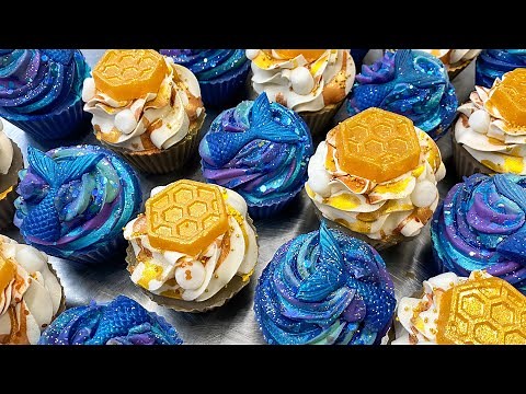 MAKING PUMPKIN & MERMAID SOAP CUPCAKES | Royalty Soaps