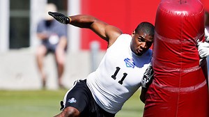 Veteran Combine highlight: Michael Sam