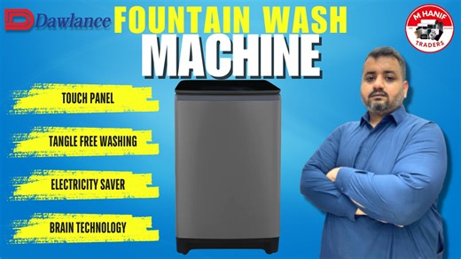 DAWLANCE 1006 FOUNTAIN WASH FULLY AUTOMATIC MACHINE COMPLETE REVIEW || VISIT OUR STORE TO GET AMAZING DISCOUNTS At M.Hanif Traders, we offer a wide range of electronics. We carry all the top brands and models Don’t miss out on our latest offers! Visit us today to get amazing discounts on your favourite home appliances INSTAGRAM / official.mhaniftraders FACEBOOK / M.Hanif Traders TIKTOK / m.haniftraders YOUTUBE / @hanif_traders CONTACT : 0345 2466687 Dm us for more queries Shop # 96 Rabia palace 