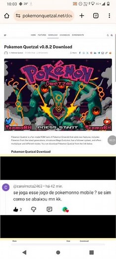 como baixar pokémon quetzal