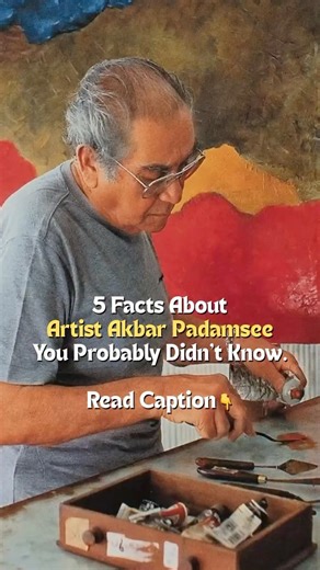 Rad Art Media | Art Marketing and Management on Instagram: "Akbar Padamsee is among India’s most valuable modern artists, with works crossing ₹19 crore at auction, yet he remained deeply uninterested in fame or visibility. That tension between market value and artistic withdrawal shaped everything he created. 🔹 In 1969, he co-founded Vision Exchange Workshop in Mumbai, which permanently changed Indian printmaking by giving artists access to professional lithography and etching, something unavai