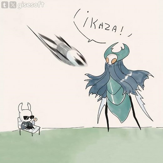 Hollow Knight: Ally Swap #shorts #hollowknight #silksong #quirrel #hornet
