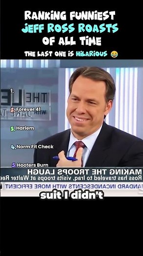 Ranking Funniest Jeff Ross Roasts Of All Time #shorts