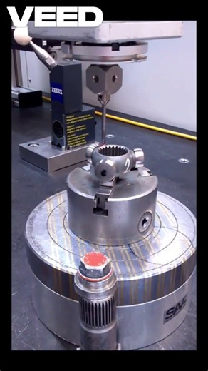 CNC sphere machining and 3D measurements #shorts
