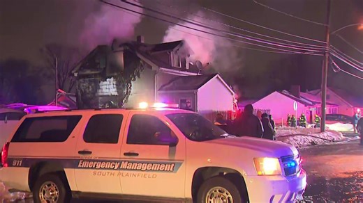 Fire rips through South Plainfield home