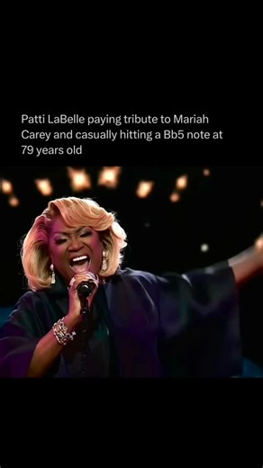 Pop History Book on Instagram: "The legendary Patti LaBelle 🤯👑 Patti LaBelle honoring Mariah Carey with a rendition of “Love Takes Time” at the 2023 Grio Awards. - #mariahcarey #pattilabelle #vocals"