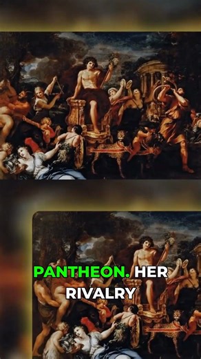 She Ruled Beside Zeus While Poseidon Raged #athena #greekgods #mythologyshorts