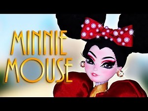 Minnie Mouse Art Figure 🎀[ DISNEY OOAK ]