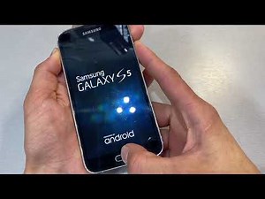 How to HARD RESET Samsung Galaxy S5 (forgot password, passcode, pin) wipe, delete, restore.