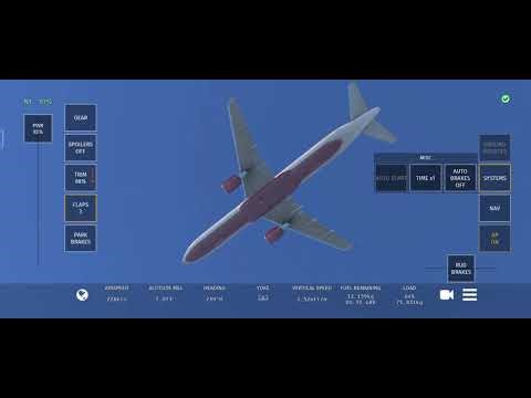 Infinity flight simulator ♾️ game take off with air india