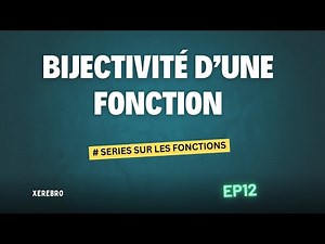 Comment prouver facilement la bijectivité d'une fonction ( Astuce simple) !