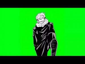 Sukuna green screen manga animation || #sukuna #manga #animation