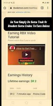 How to use Rbx Demon And How To Earn Robux