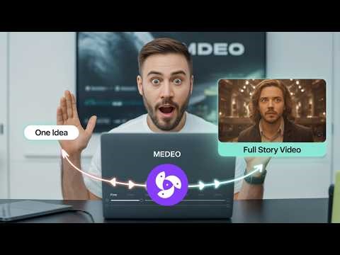 This AI Turned One Idea Into a Full Story Video | Medeo