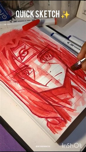 🔥 WAIT… THIS MAN SACRIFICED EVERYTHING 😳 I Drew Itachi Uchiha — 👁️🔥 #Naruto #AnimeArt #Shorts