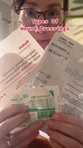 Types of wound dressings#nursing101 #nurs #nursingschool