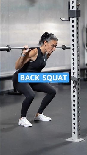 Back squat technique! #workouttutorial #crossfit #motivation #fitness #backsquat
