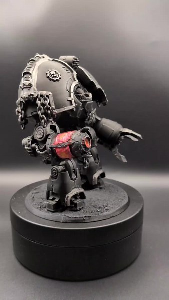 Iron Hands Saturnine Dread Redemptor Proxy — 40K Hobby Showcase