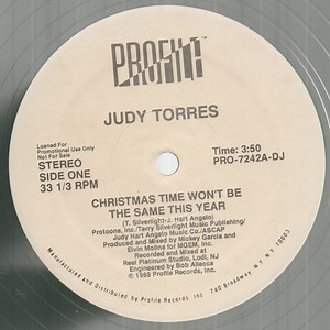 Judy Torres - Christmas Time Won't Be The Same This Year