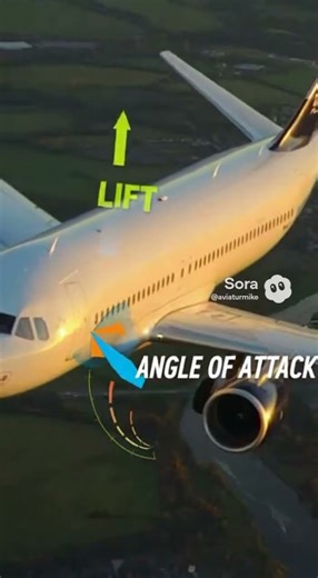 Lift and aerodynamics of a plane #airplane #aviation #aeroplane