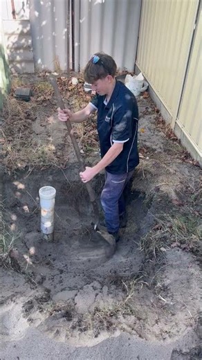 Digging Up the Problem: Inspection Shaft Exposed