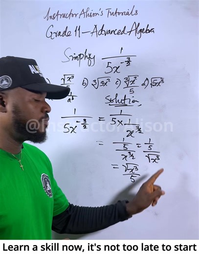 6.5K views · 270 reactions | Today, I solved a Grade 11 Advanced...