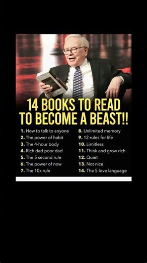 Read these 14 books and change your life forever 📚🚀