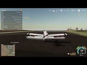 Farming Simulator 22 Cropduster Spraying!