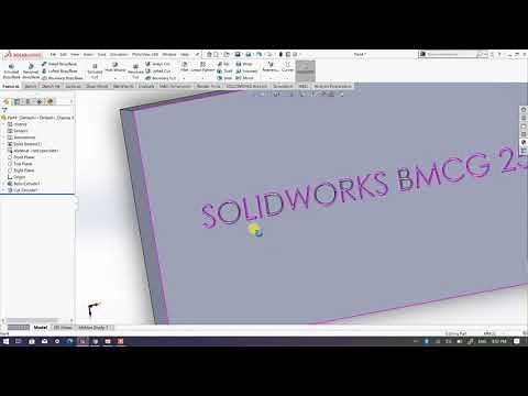 Text on a Surface in SolidWorks