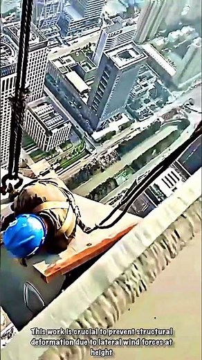 Installation of Steel Structure at Extreme Height