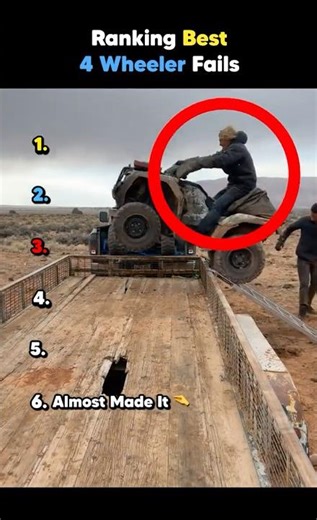Ranking Best 4 Wheeler Fails 😱
