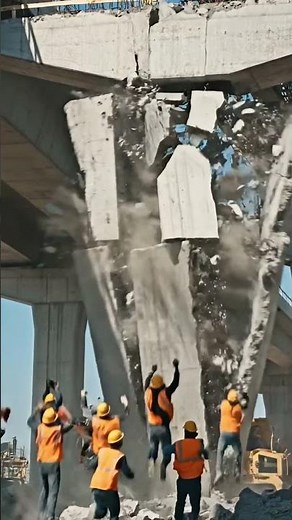 SHOCKING Bridge Collapse Caught On Camera! 😱