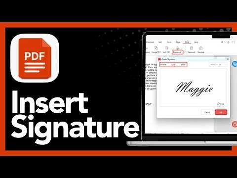 How To Insert A Signature In PDF - Free And Easy (2026)