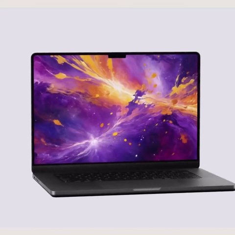 Abstract Nebula HD Wallpaper | Galaxy Art Wallpaper 2:1 | Vibrant Colors Desktop Background - Etsy