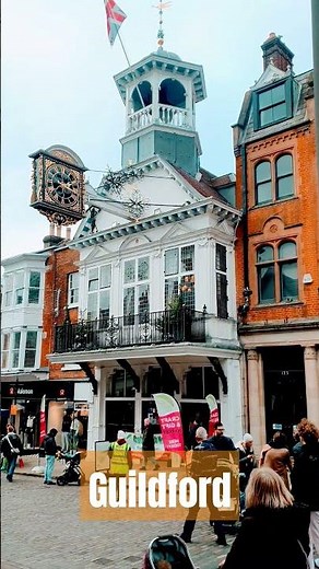 UK's most beautiful city: Guildhall, Guildford #guildford #travel #surrey #whereintheworldissushan