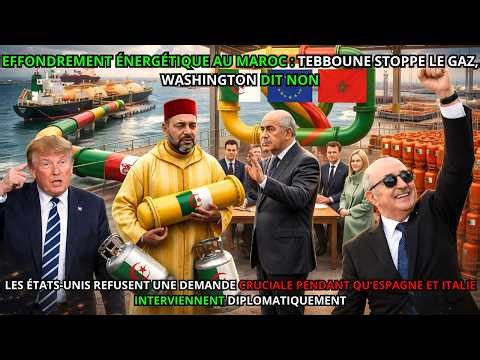 Maghreb crisis: Tebboune cuts off gas, US refuses, Spain and Italy intervene