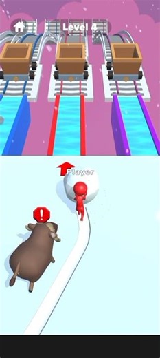 speedrun Snow Race Fastest Run Ever 😱 | Viral Speedrun #snowrace #shorts #speedrun #gaming #viral