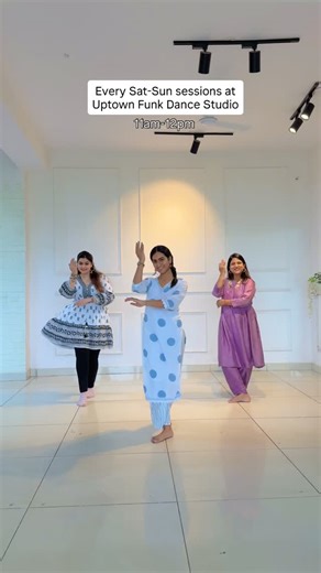 Uptown Funk Dance Studio on Instagram: "When you love the song and you can’t stop dancing on it! Weekend batches for adults: every Saturday & Sunday (11am-12pm) Enroll now 🌸"