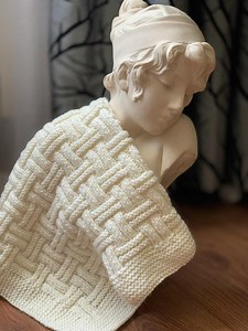 Baby Blanket Knitting Pattern, Easy Knit Pattern for Beginners, DIY Newborn Gift, Coming Home Receiving Pram Crib Blanket, Instant Download - Etsy